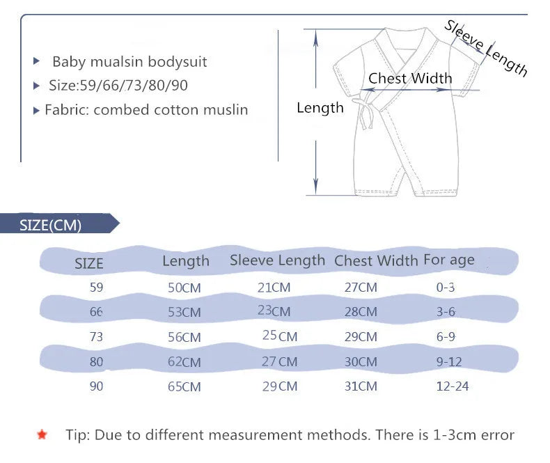 Muslin Cotton Baby Romper