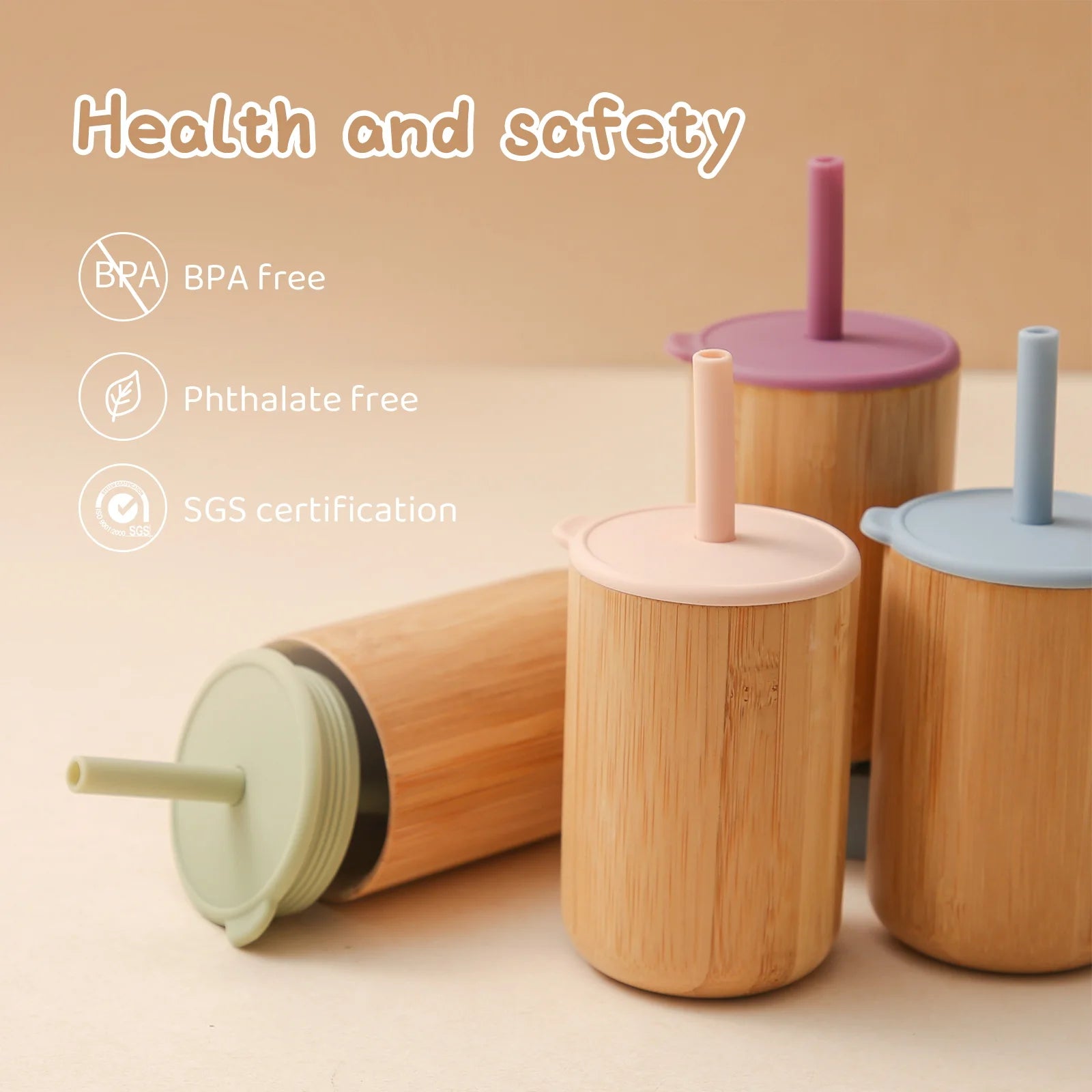 Leakproof Bamboo Feeding Cup for Toddlers | Blooming Babies