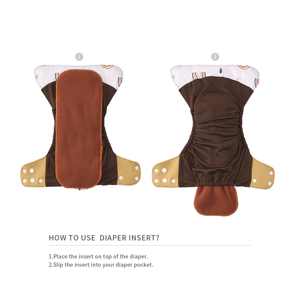Fleece Reusable Diaper Insert