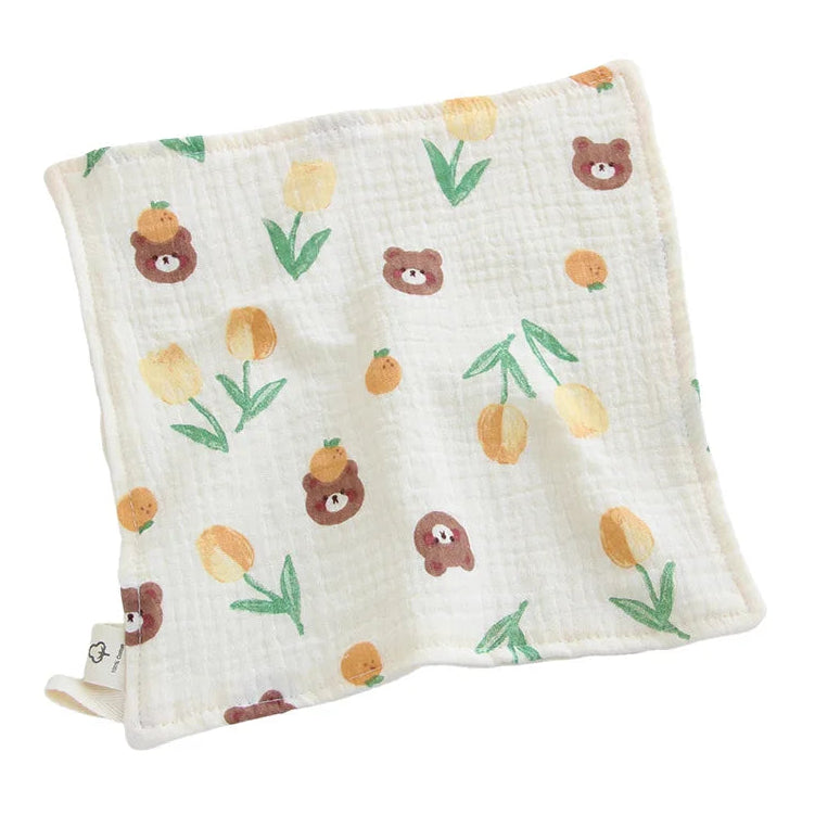 Four-Layer Muslin Square Towel for Babies | Blooming Babies
