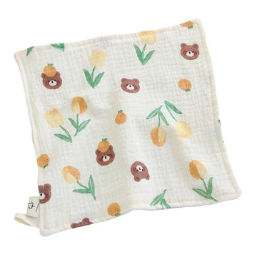 Four-Layer Muslin Square Towel for Babies | Blooming Babies