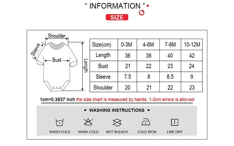Short Sleeve Baby Romper Set