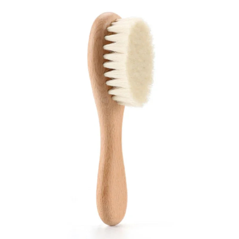 Wool Wooden Brush Comb