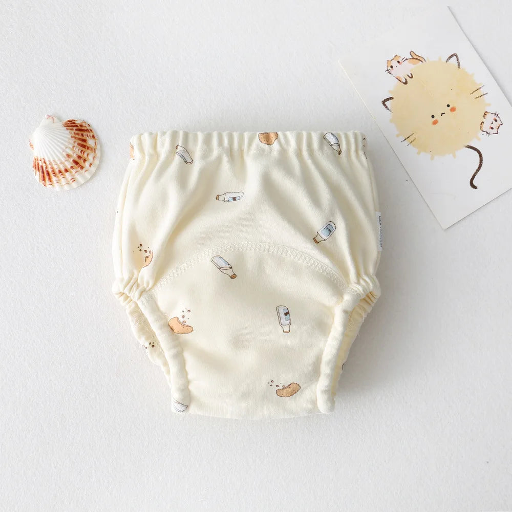 Combed Cotton Diaper Pants
