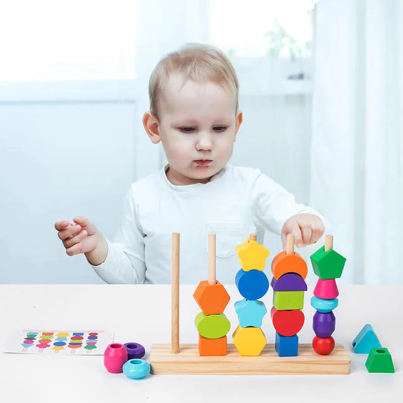Beads Sequencing Toy Set for Kids | Blooming Babies