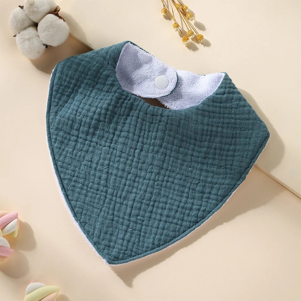 Triangle Waterproof Baby Bib Soft & Durable | Blooming Babies