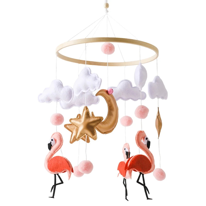 Hanging Wooden Crib Mobile