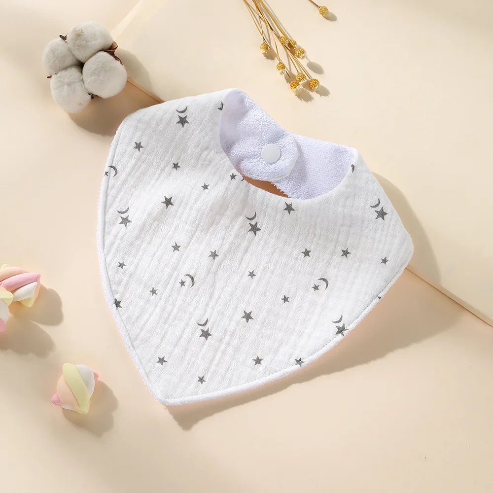 Triangle Waterproof Baby Bib Soft & Durable | Blooming Babies