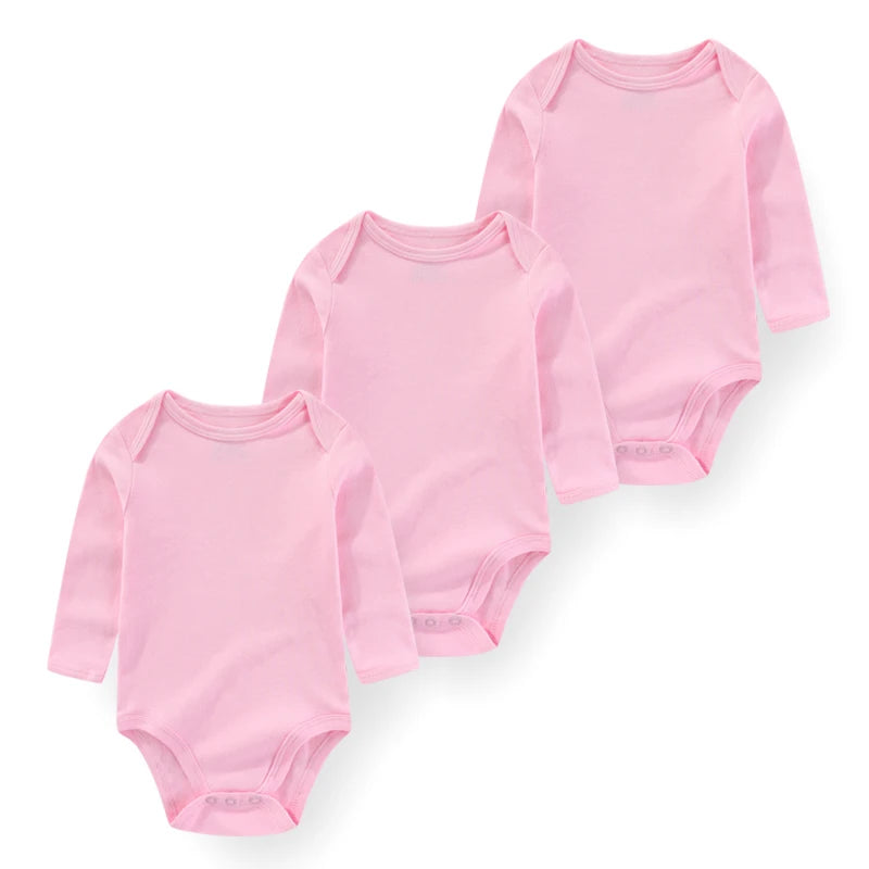 Long Sleeve Cotton Onesie Set