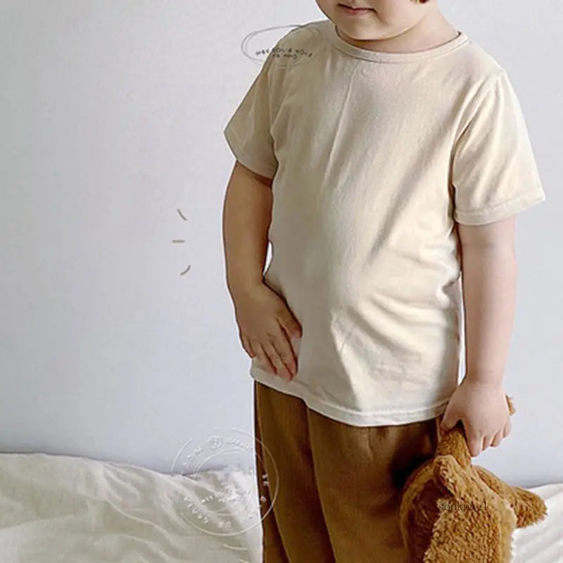 Summer Kids Cotton Shirt Breathable Wear | Blooming Babies