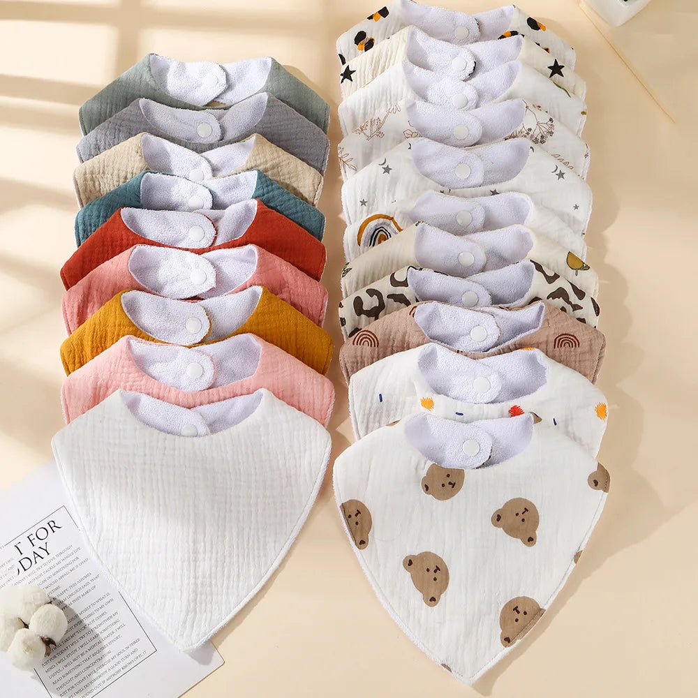 Triangle Waterproof Baby Bib Soft & Durable | Blooming Babies