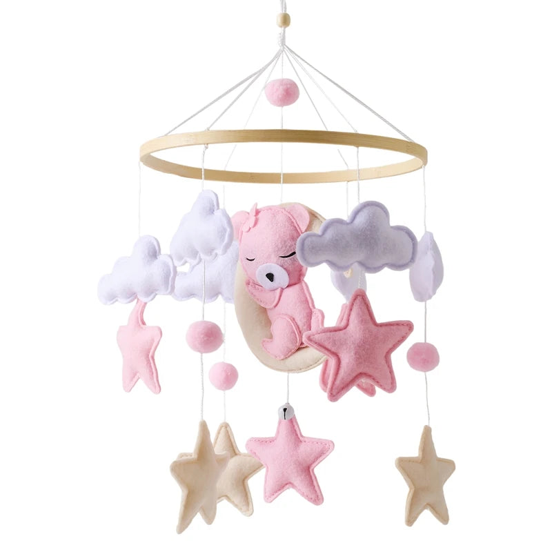 Hanging Wooden Crib Mobile
