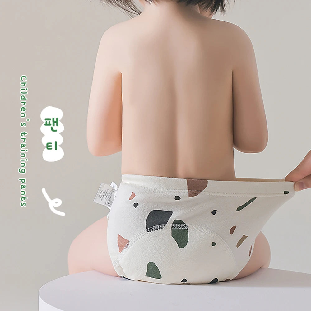 Combed Cotton Diaper Pants
