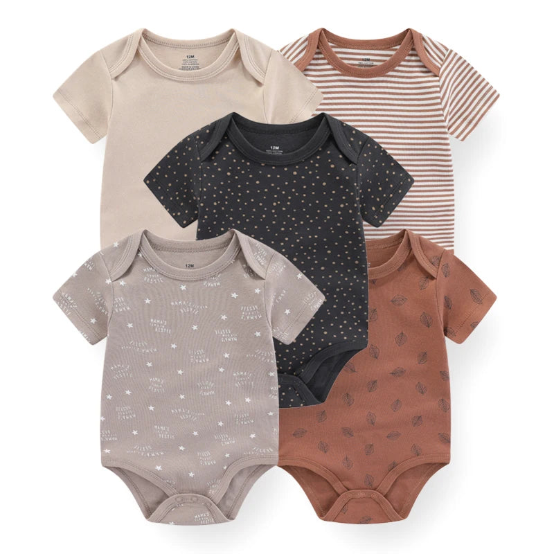 Short Sleeve Baby Romper Set