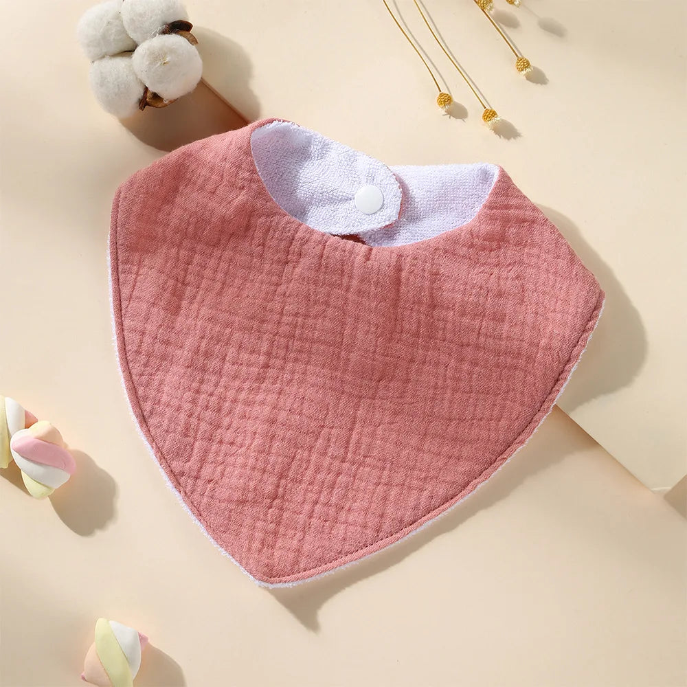 Triangle Waterproof Baby Bib Soft & Durable | Blooming Babies