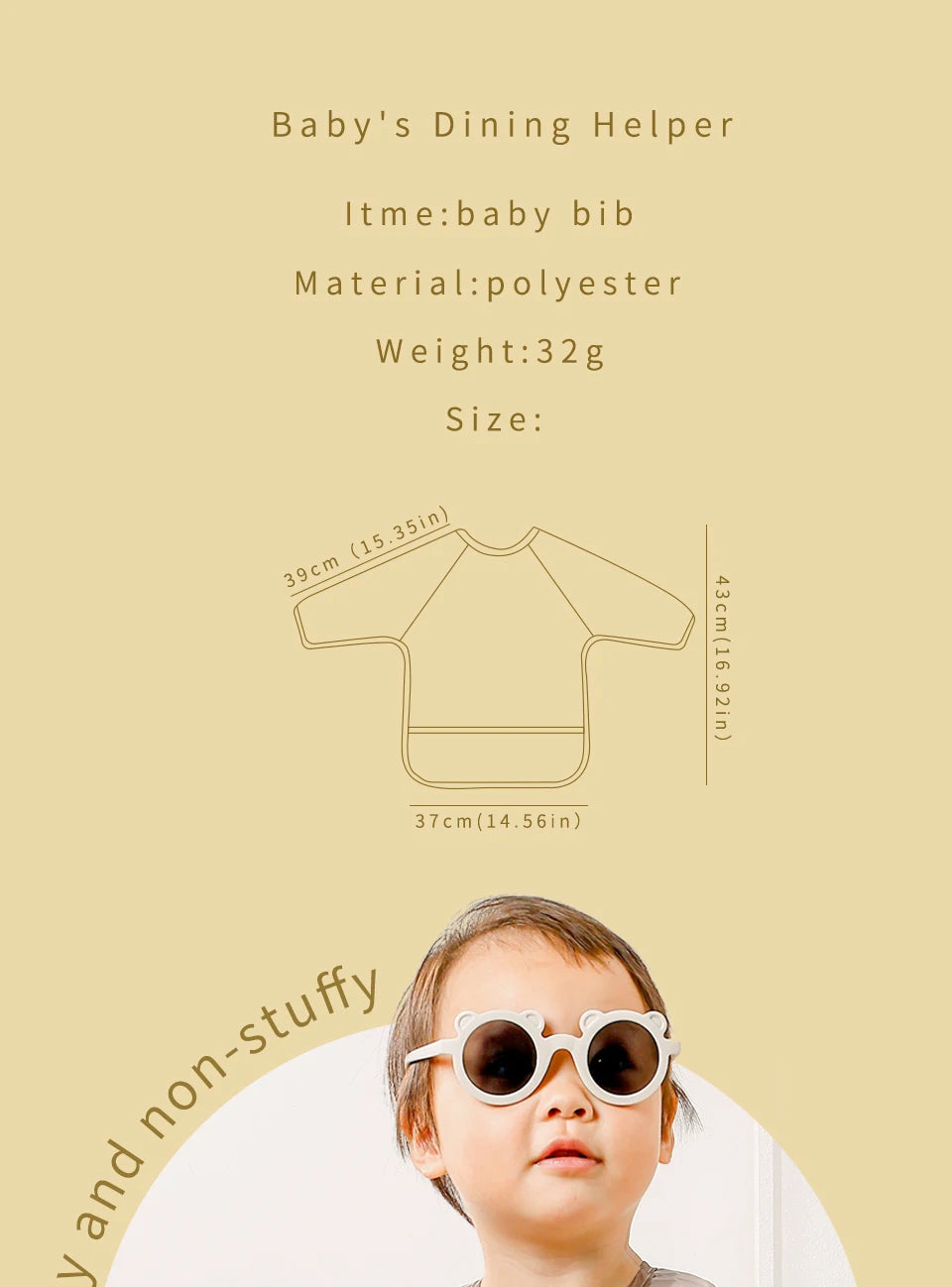 Waterproof Baby Feeding Bib