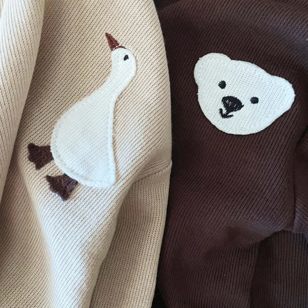 Goose Bear Baby Clothing Set