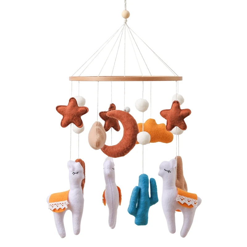 Hanging Wooden Crib Mobile