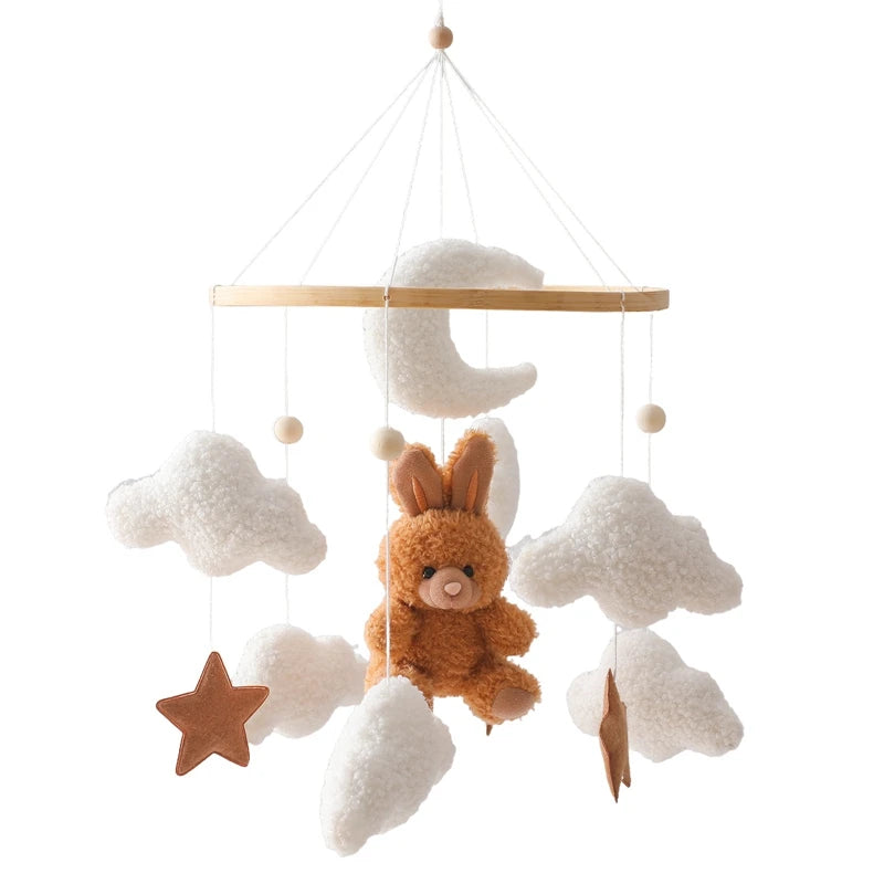 Hanging Wooden Crib Mobile