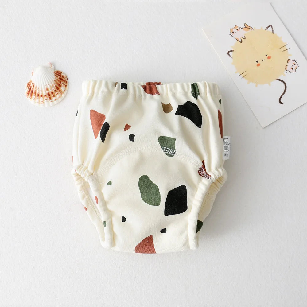 Combed Cotton Diaper Pants