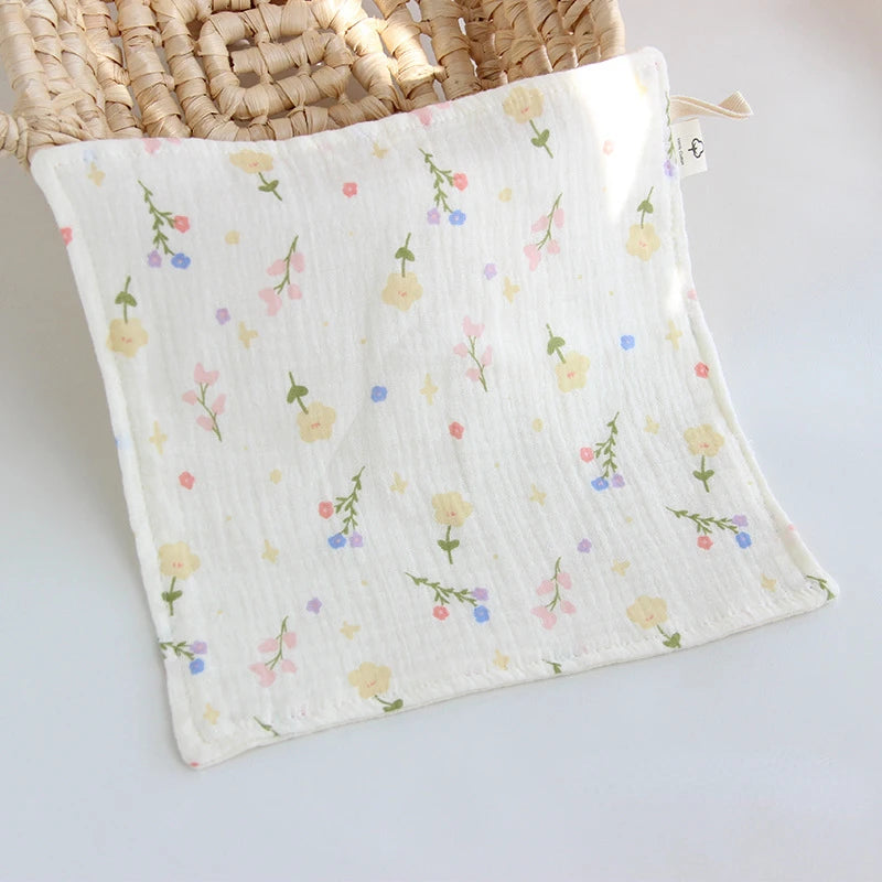 Four-Layer Muslin Square Towel for Babies | Blooming Babies