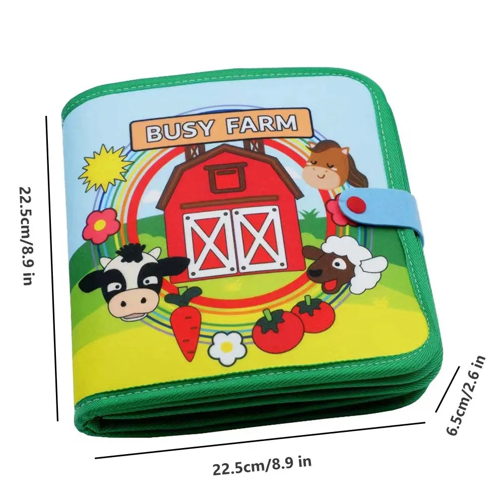 Soft Portable 3D Cloth Book