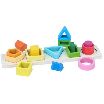 Shape Stack Wooden Puzzle