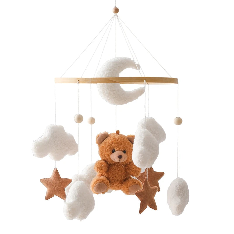 Hanging Wooden Crib Mobile
