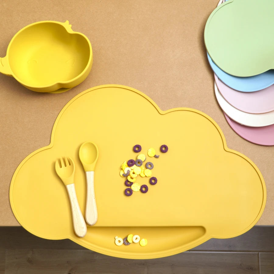 Cloud-Shape Silicone Placemat