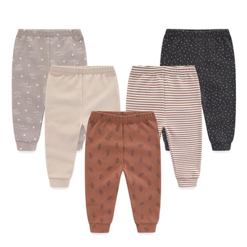 Printed Cotton Pants Set Baby Flannel Wear | Blooming Babies