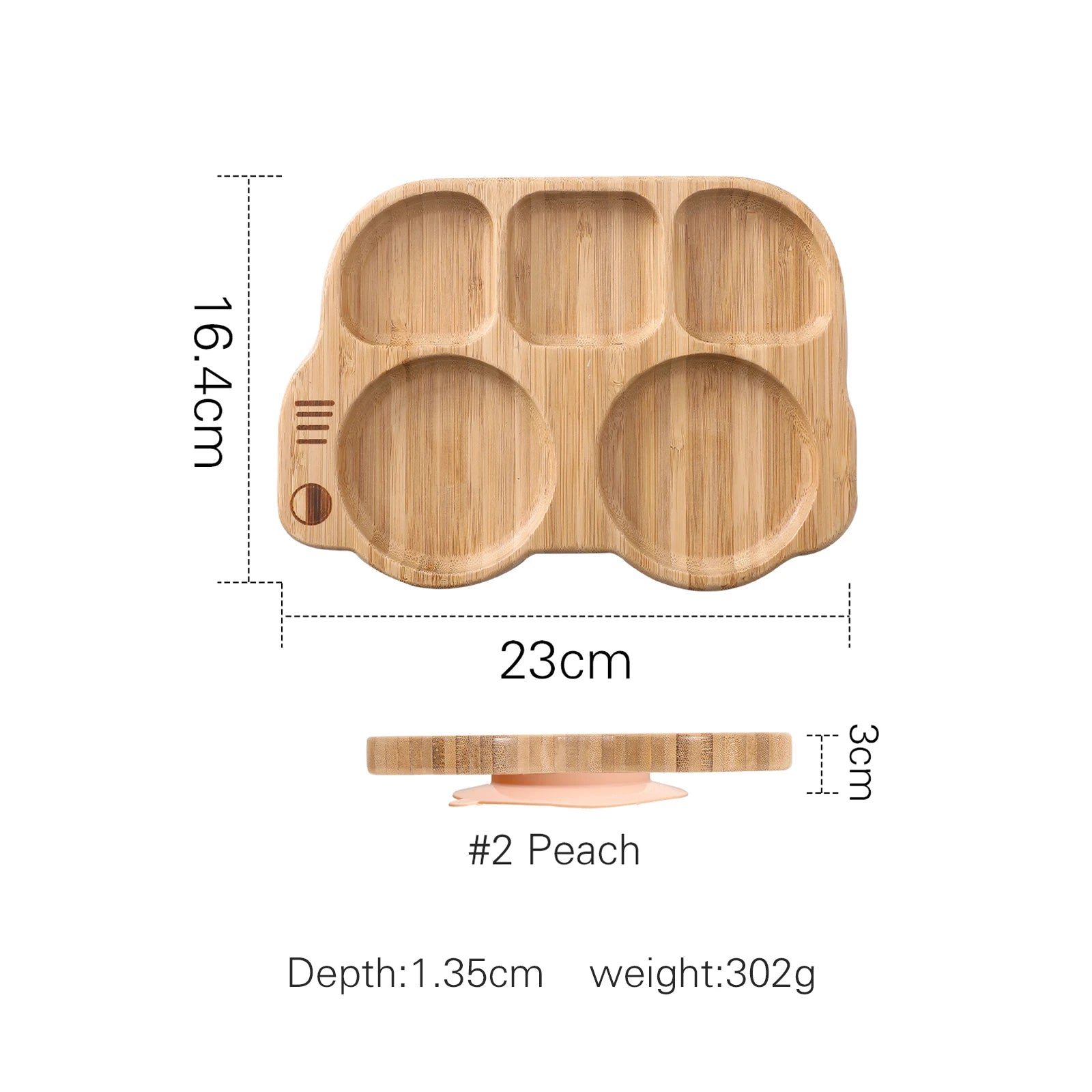 Wooden Car Tableware Set