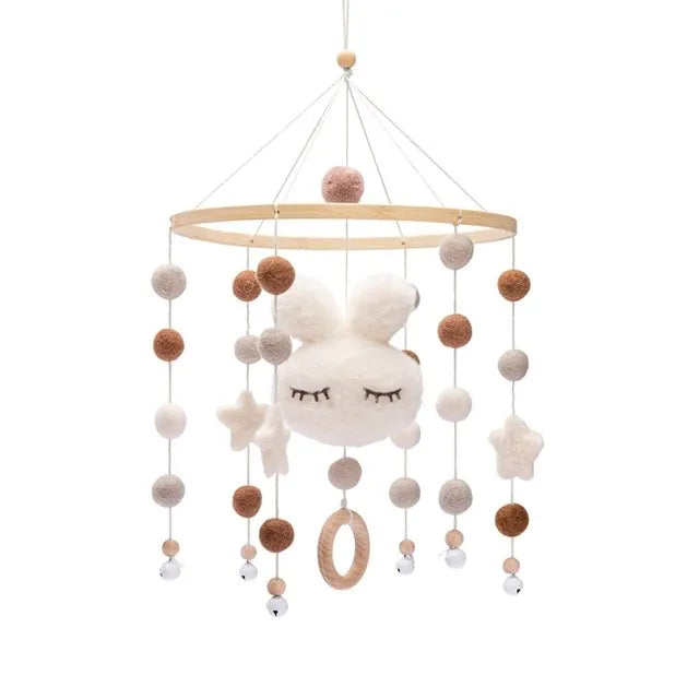 Crib Wooden Nursery Mobile