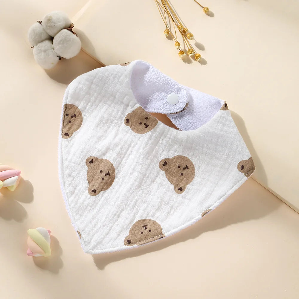 Triangle Waterproof Baby Bib Soft & Durable | Blooming Babies