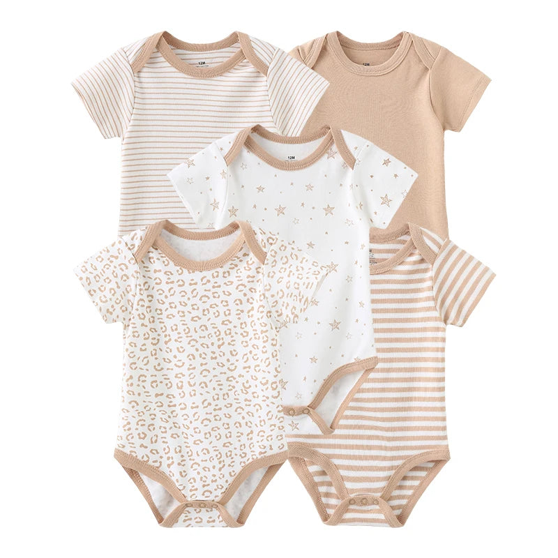 Short Sleeve Baby Romper Set