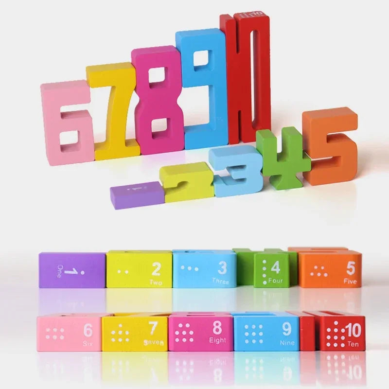 Number Balance Stacking Blocks