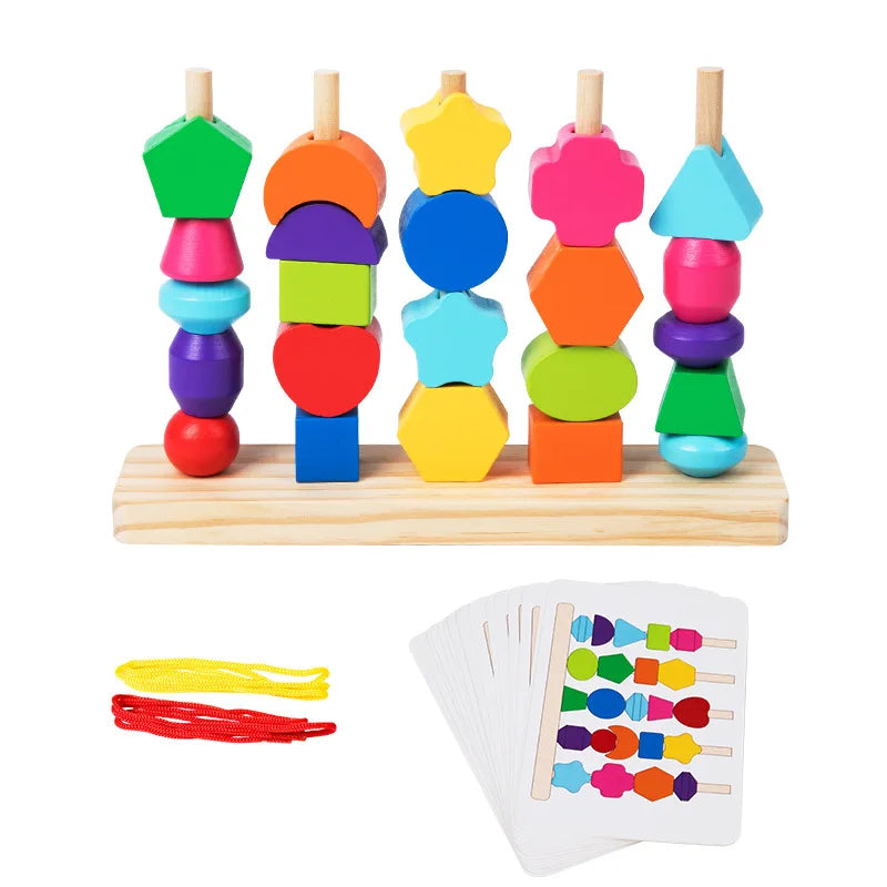 Beads Sequencing Toy Set for Kids | Blooming Babies