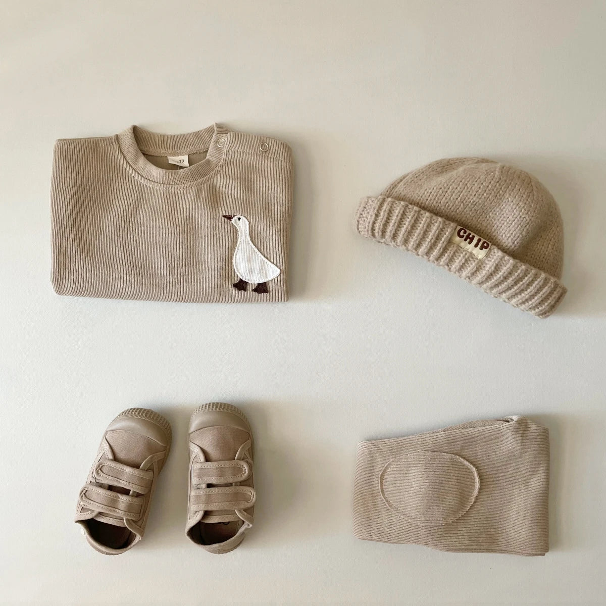 Goose Bear Baby Clothing Set