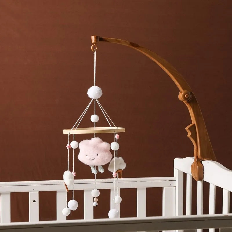 Crib Wooden Nursery Mobile