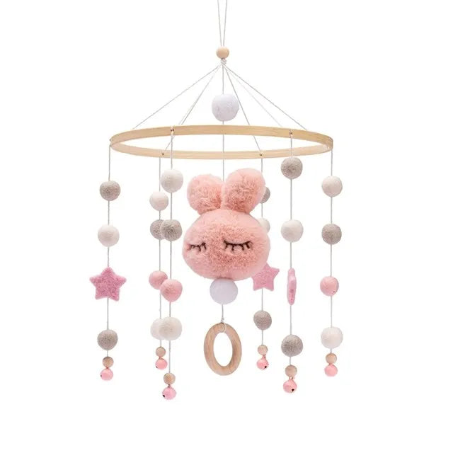 Crib Wooden Nursery Mobile