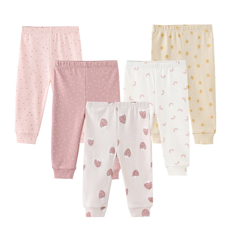 Printed Cotton Pants Set Baby Flannel Wear | Blooming Babies