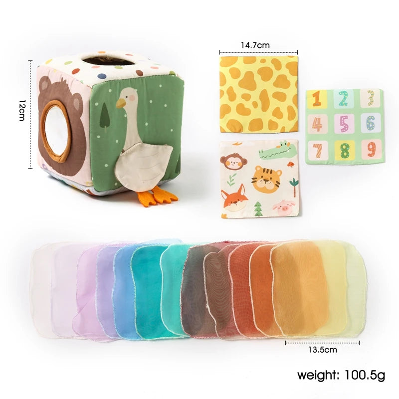 Animal Cotton Tissue Box Toy