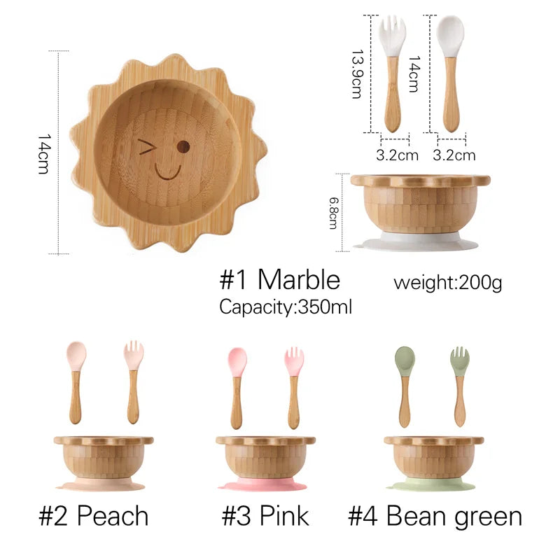 Sun Bamboo Tableware Set