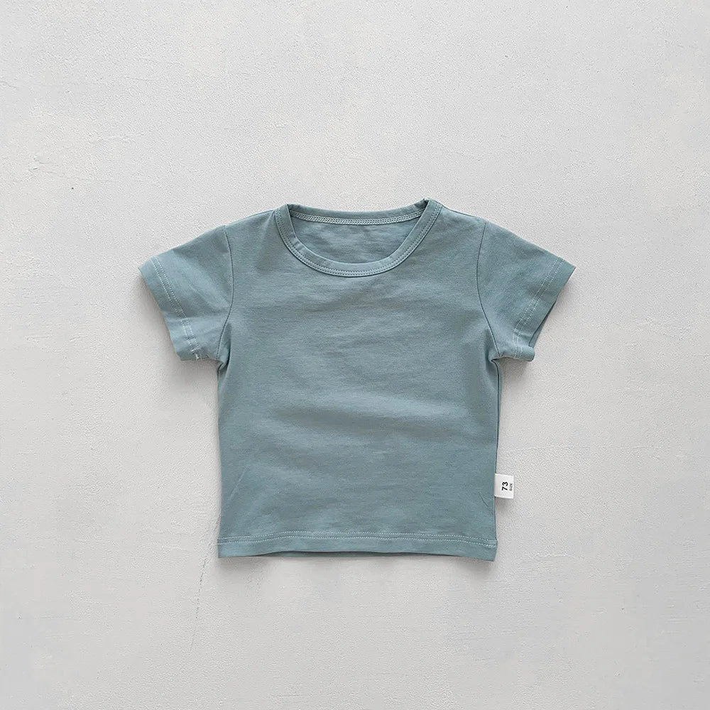 Summer Kids Cotton Shirt