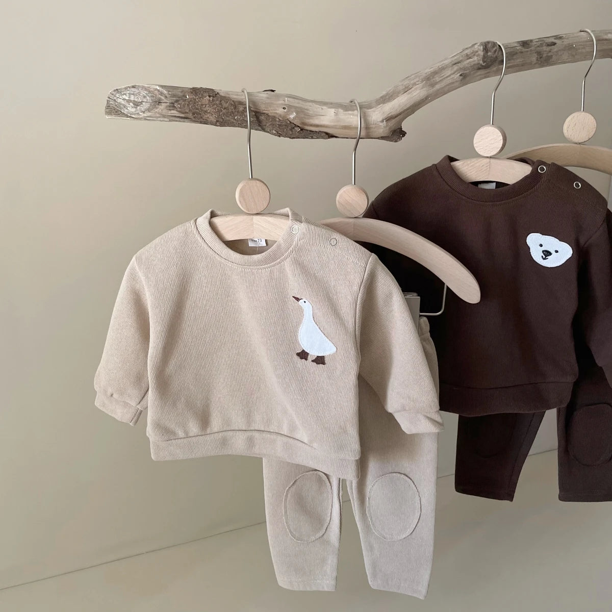 Goose Bear Baby Clothing Set