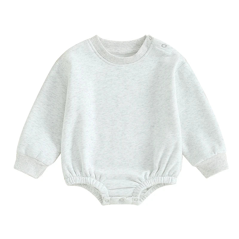 Cotton Long Sleeve Romper