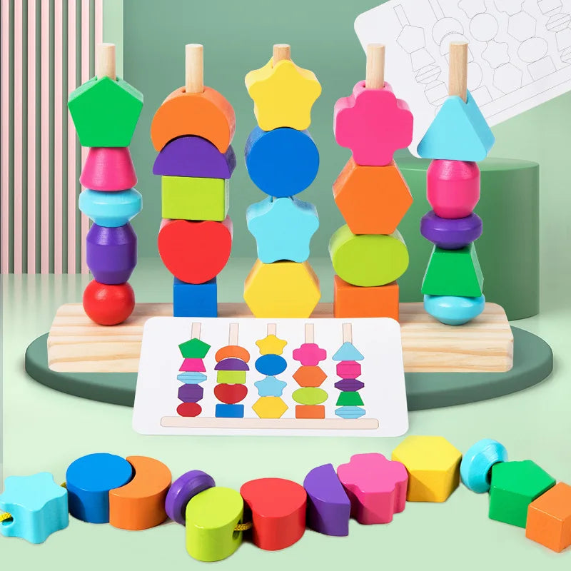 Beads Sequencing Toy Set for Kids | Blooming Babies