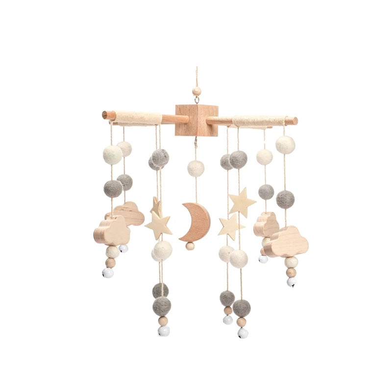 Crib Wooden Nursery Mobile