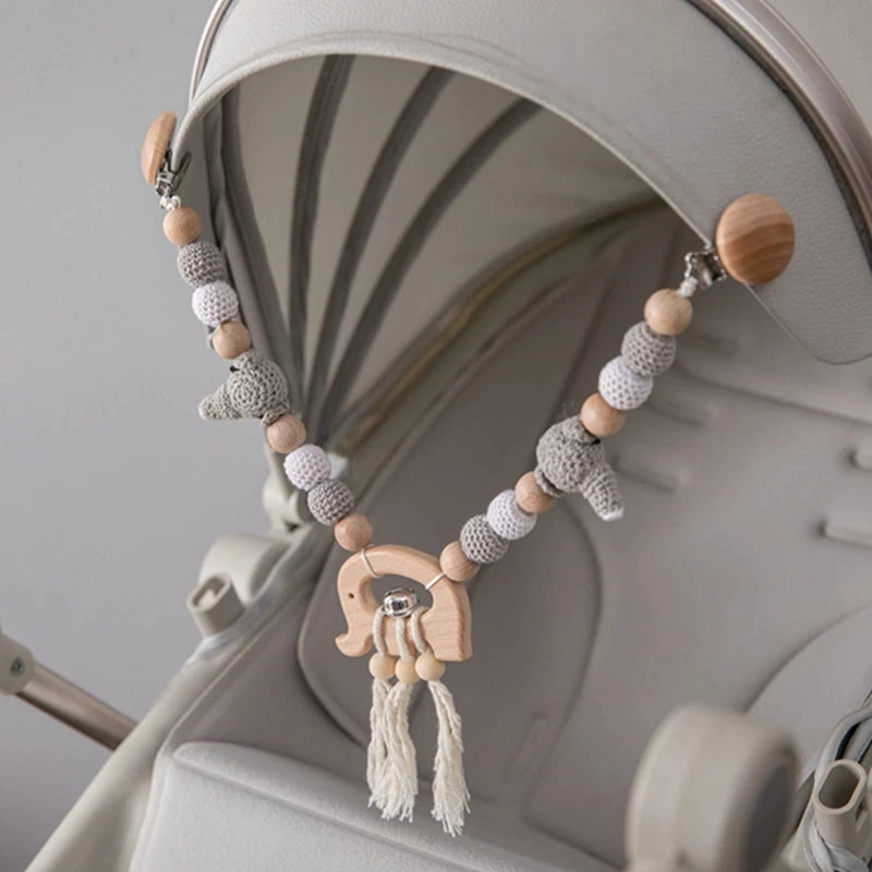 Elephant Stroller Pendant Baby Toy | Blooming Babies