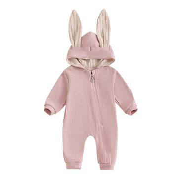 Rabbit Long Sleeve Jumpsuit Cozy Baby Wear | Blooming Babies