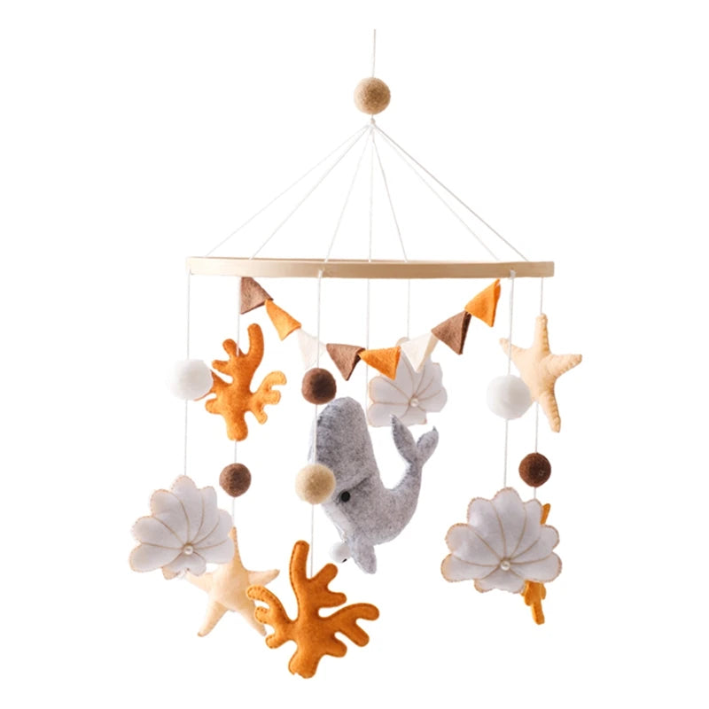 Hanging Wooden Crib Mobile